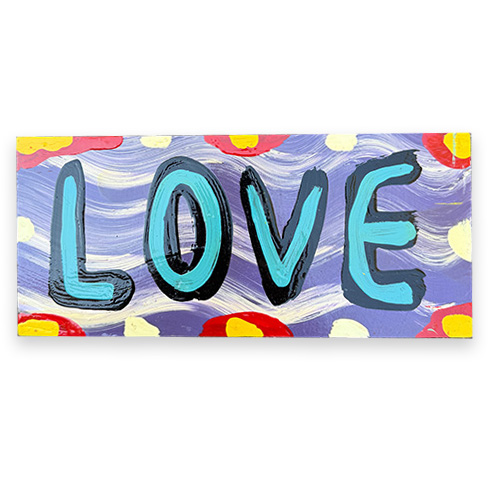 BeBo 12" x 5" Love Sign WP6238